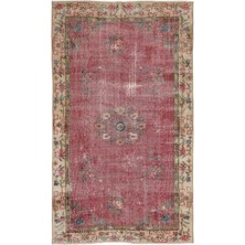 Mora Turkuaz Eskitme Yün Modern Desenli Yün Hav Toz Vermez Leke Tutmayan Salon Yolluk Mutfak El Dokuma Halı