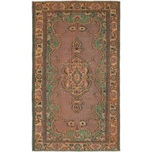 Atina Bej Eskitme Yün Modern Desenli Yün Hav Toz Vermez Leke Tutmayan Salon Yolluk Mutfak El Dokuma Halı