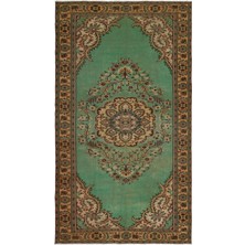 Girit Bej Çizgili Yün Modern Desenli Yün Hav Toz Vermez Leke Tutmayan Salon Yolluk Mutfak El Dokuma Halı