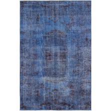 Atina Kırmızı Eskitme Yün Modern Desenli Yün Hav Toz Vermez Leke Tutmayan Salon Yolluk Mutfak El Dokuma Halı