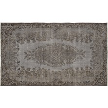 Kahverengi Göbekli Yün Modern Desenli Yün Hav Toz Vermez Leke Tutmayan Salon Yolluk Mutfak El Dokuma Halı