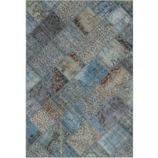 Hali.Net 160x233 cm Bej Vintage Anadolu Yün Halı | Salon Yatak Odası Halısı | Doğal Yün El Yapımı El Dokuma Hav Vermez | UNİQUE-21581