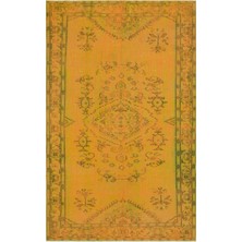 Hali.Net 160x252 cm Çok Renkli Atina Anadolu Yün Halı | Salon Yatak Odası Halısı | Doğal Yün El Yapımı El Dokuma Hav Vermez | UNİQUE-31080