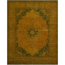 Hali.Net 297x381 cm Kahverengi Vintage El Dokuma Yün Halı | El Yapımı Doğal Yün Salon Halısı | Geleneksel Anadolu Hav Vermez | UNİQUE-24585