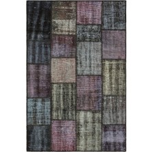 Teselya Bej Eskitme Yün Modern Desenli Yün Hav Toz Vermez Leke Tutmayan Salon Yolluk Mutfak El Dokuma Halı