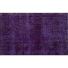 Mor Eskitme Yün Modern Desenli Yün Hav Toz Vermez Leke Tutmayan Salon Yolluk Mutfak El Dokuma Halı