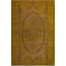 Atina Gri Eskitme Yün Modern Desenli Yün Hav Toz Vermez Leke Tutmayan Salon Yolluk Mutfak El Dokuma Halı