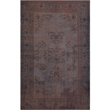 Atina Turkuaz Eskitme Yün Modern Desenli Yün Hav Toz Vermez Leke Tutmayan Salon Yolluk Mutfak El Dokuma Halı