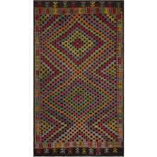 Hali.Net 161x276 cm Pembe Atina El Dokuma Yün Halı | El Yapımı Doğal Yün Salon Halısı | Geleneksel Anadolu Hav Vermez | UNİQUE-34077