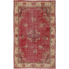 Hali.Net 169x276 cm Bej Atina El Dokuma Yün Halı | El Yapımı Doğal Yün Salon Halısı | Geleneksel Anadolu Hav Vermez | UNİQUE-13870