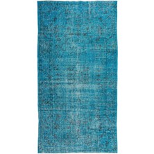 Hali.Net 149x273 cm Çok Renkli Atina Anadolu Yün Halı | Salon Yatak Odası Halısı | Doğal Yün El Yapımı El Dokuma Hav Vermez | UNİQUE-15909