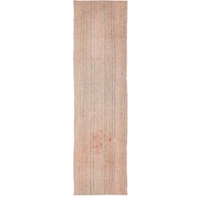 Teselya Bej Çizgili Yün Modern Desenli Yün Hav Toz Vermez Leke Tutmayan Salon Yolluk Mutfak El Dokuma Halı