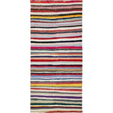 Eggendorf Bej Patchwork Pamuk  Modern Desenli Yün Hav Toz Vermez Leke Tutmayan Salon Yolluk Mutfak El Dokuma Halı