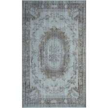 Atina Kahverengi Eskitme Yün Modern Desenli Yün Hav Toz Vermez Leke Tutmayan Salon Yolluk Mutfak El Dokuma Halı