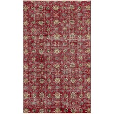 Atina Kahverengi Eskitme Yün Modern Desenli Yün Hav Toz Vermez Leke Tutmayan Salon Yolluk Mutfak El Dokuma Halı