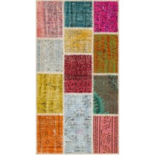 Girit Beyaz Çizgili Yün Modern Desenli Yün Hav Toz Vermez Leke Tutmayan Salon Yolluk Mutfak El Dokuma Halı