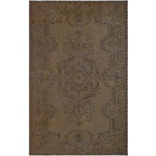 Hali.Net 168x258 cm Bej Atina El Dokuma Yün Halı | El Yapımı Doğal Yün Salon Halısı | Geleneksel Anadolu Hav Vermez | UNİQUE-26861