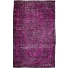 Atina Turkuaz Eskitme Yün Modern Desenli Yün Hav Toz Vermez Leke Tutmayan Salon Yolluk Mutfak El Dokuma Halı