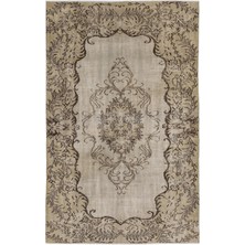 Hali.Net 170x265 cm Sarı Atina Anadolu Yün Halı | Salon Yatak Odası Halısı | Doğal Yün El Yapımı El Dokuma Hav Vermez | UNİQUE-8393