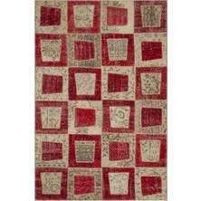 Hali.Net 160x233 cm Bej Vintage Anadolu Yün Halı | Salon Yatak Odası Halısı | Doğal Yün El Yapımı El Dokuma Hav Vermez | UNİQUE-21557