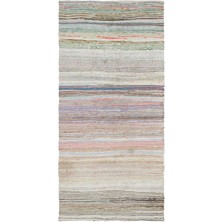 Hali.Net 140x283 cm Kırmızı Vintage Anadolu Yün Halı | Salon Yatak Odası Halısı | Doğal Yün El Yapımı El Dokuma Hav Vermez | UNİQUE-31707