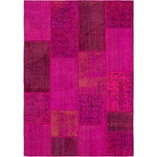 Girit Kahverengi Geometrik Yün Modern Desenli Yün Hav Toz Vermez Leke Tutmayan Salon Yolluk Mutfak El Dokuma Halı