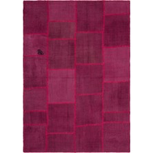 Atina Kahverengi Eskitme Yün Modern Desenli Yün Hav Toz Vermez Leke Tutmayan Salon Yolluk Mutfak El Dokuma Halı