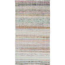 Hali.Net 121x233 cm Bej Teselya El Dokuma Yün Halı | El Yapımı Doğal Yün Salon Halısı | Geleneksel Anadolu Hav Vermez | UNİQUE-31667