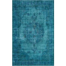 Hali.Net 207x313 cm Kırmızı Vintage Anadolu Yün Halı | Salon Yatak Odası Halısı | Doğal Yün El Yapımı El Dokuma Hav Vermez | UNİQUE-27190
