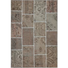 Hali.Net 161x232 cm Mavi Atina El Dokuma Yün Halı | El Yapımı Doğal Yün Salon Halısı | Geleneksel Anadolu Hav Vermez | UNİQUE-35874