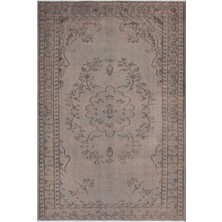 Hali.Net 169x248 cm Bej Atina El Dokuma Yün Halı | El Yapımı Doğal Yün Salon Halısı | Geleneksel Anadolu Hav Vermez | UNİQUE-27607