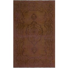 Atina Bej Eskitme Yün Modern Desenli Yün Hav Toz Vermez Leke Tutmayan Salon Yolluk Mutfak El Dokuma Halı