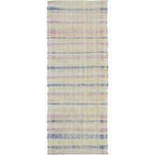 Teselya Bej Patchwork Yün Modern Desenli Yün Hav Toz Vermez Leke Tutmayan Salon Yolluk Mutfak El Dokuma Halı