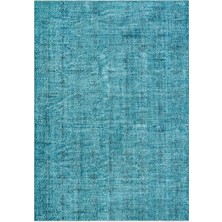 Hali.Net 205x290 cm Turuncu Vintage El Dokuma Yün Halı | El Yapımı Doğal Yün Salon Halısı | Geleneksel Anadolu Hav Vermez | UNİQUE-28710