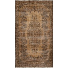 Atina Pembe Eskitme Yün Modern Desenli Yün Hav Toz Vermez Leke Tutmayan Salon Yolluk Mutfak El Dokuma Halı