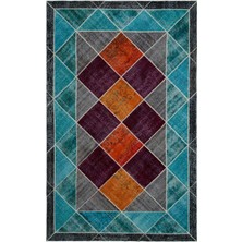 Hali.Net 193x311 cm Sarı Vintage Anadolu Yün Halı | Salon Yatak Odası Halısı | Doğal Yün El Yapımı El Dokuma Hav Vermez | UNİQUE-20471