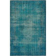 Hali.Net 181x279 cm Çok Renkli Atina Anadolu Yün Halı | Salon Yatak Odası Halısı | Doğal Yün El Yapımı El Dokuma Hav Vermez | UNİQUE-36006