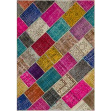 Hali.Net 160x230 cm Bej Vintage El Dokuma Yün Halı | El Yapımı Doğal Yün Salon Halısı | Geleneksel Anadolu Hav Vermez | UNİQUE-22065