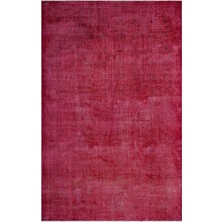 Vintage Mavi Göbekli Yün Modern Desenli Yün Hav Toz Vermez Leke Tutmayan Salon Yolluk Mutfak El Dokuma Halı