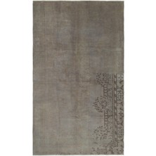 Atina Bej Eskitme Yün Modern Desenli Yün Hav Toz Vermez Leke Tutmayan Salon Yolluk Mutfak El Dokuma Halı