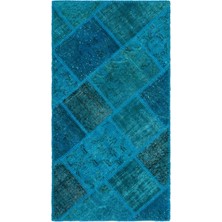 Hali.Net 80x150 cm Bej Vintage Anadolu Yün Halı | Mutfak Balkon Salon Halısı | Doğal Yün El Yapımı El Dokuma Hav Vermez | UNİQUE-25057