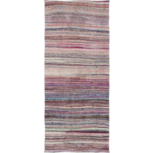 Hali.Net 143x347 cm Bej Atina Anadolu Yün Halı | Salon Yatak Odası Halısı | Doğal Yün El Yapımı El Dokuma Hav Vermez | UNİQUE-32120