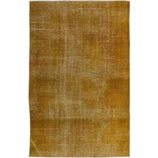 Hali.Net 198x315 cm Bej Vintage El Dokuma Yün Halı | El Yapımı Doğal Yün Salon Halısı | Geleneksel Anadolu Hav Vermez | UNİQUE-8438