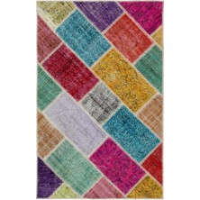 Girit Bej Çiçekli Yün Modern Desenli Yün Hav Toz Vermez Leke Tutmayan Salon Yolluk Mutfak El Dokuma Halı