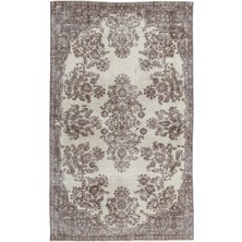 Hali.Net 168x280 cm Bej Vintage Anadolu Yün Halı | Salon Yatak Odası Halısı | Doğal Yün El Yapımı El Dokuma Hav Vermez | UNİQUE-15770