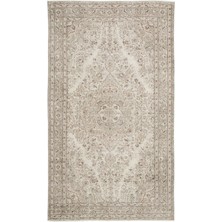 Atina Krem Eskitme Yün Modern Desenli Yün Hav Toz Vermez Leke Tutmayan Salon Yolluk Mutfak El Dokuma Halı