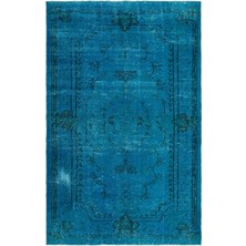 Hali.Net 198x308 cm Pembe Vintage Anadolu Yün Halı | Salon Yatak Odası Halısı | Doğal Yün El Yapımı El Dokuma Hav Vermez | UNİQUE-19609