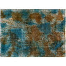 Hali.Net 279x376 cm Mavi Motifsiz Modern Soyut Halı | Salon Yatak Odası Halısı | Hav Vermez | UNİQUE-11348