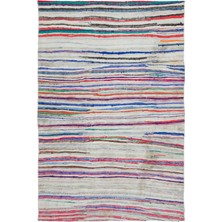 Hali.Net 165x247 cm Sarı Atina Anadolu Yün Halı | Salon Yatak Odası Halısı | Doğal Yün El Yapımı El Dokuma Hav Vermez | UNİQUE-32634