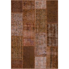 Hali.Net 120x175 cm Çok Renkli Atina El Dokuma Yün Halı | El Yapımı Doğal Yün Salon Halısı | Geleneksel Anadolu Hav Vermez | UNİQUE-33197